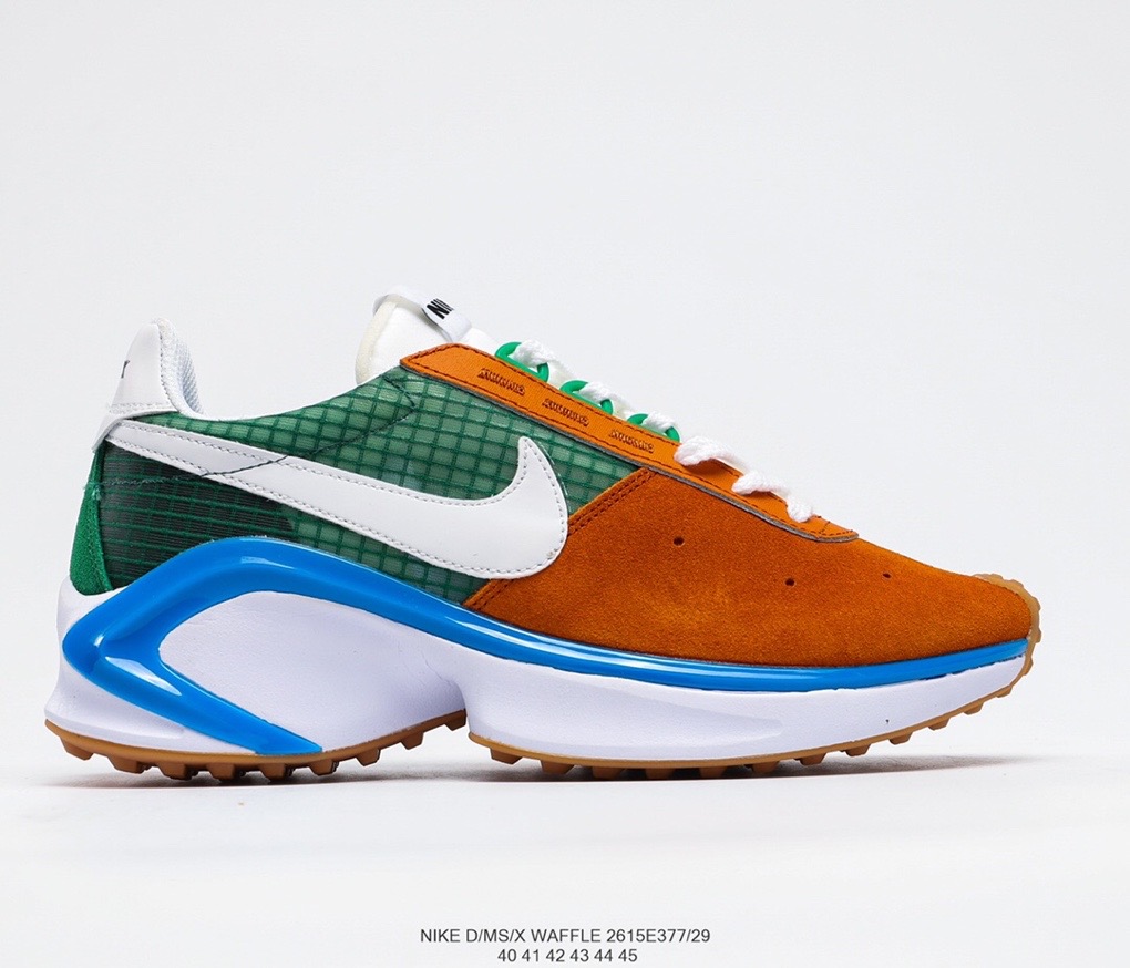 2020 Men Nike D-MS-X Waffle Yellow Green Blue White